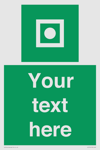 Custom sign safe condition Shipboard general alarm